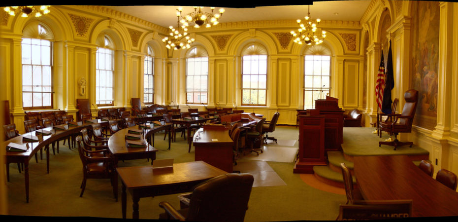 NH Senate chamber